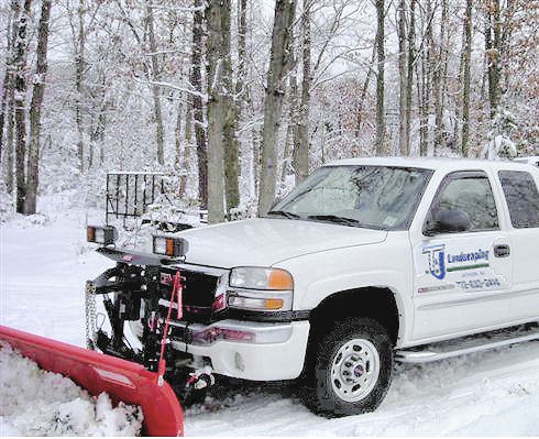 snow  plow truck